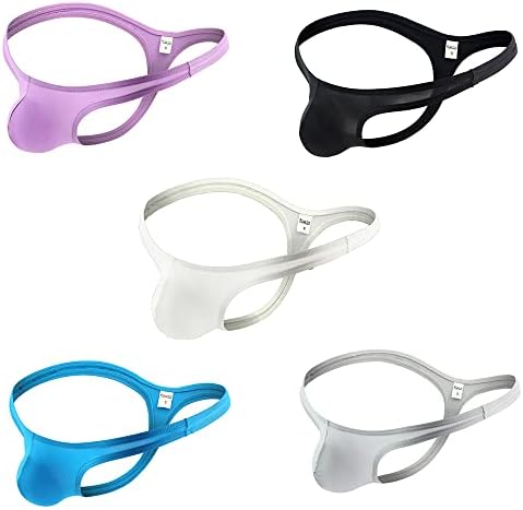 Evankin Men's Thong G-String Underwear for Hot Summer - Low-Rise Sexy Bikini for Men - Comfortable T-Back Design