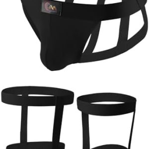 Evankin Men's Hollow Out Briefs | Sexy Low Rise Jockstrap | Athletic Support for Active Men | Comfortable Leg Strap Thon