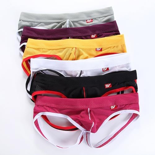 Evankin Men's Thong Underwear | Sexy Low Waisted Jockstrap | Breathable Briefs for Comfort | Fun Style for Everyday Wear