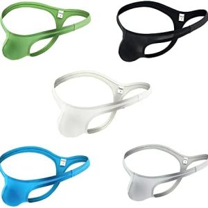 Evankin Men's Thong G-String Underwear for Hot Summer - Low-Rise Sexy Bikini for Men - Comfortable T-Back Design