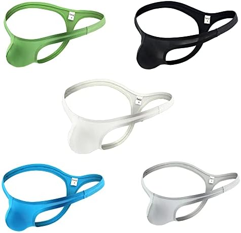 Evankin Men's Thong G-String Underwear for Hot Summer - Low-Rise Sexy Bikini for Men - Comfortable T-Back Design